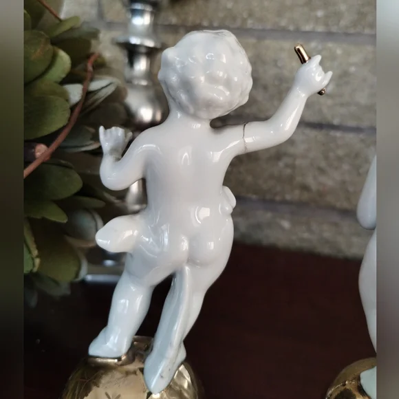 Rare, Vintage, Angel Cherubs Set by Gerold and Co. Tettau Bavaria